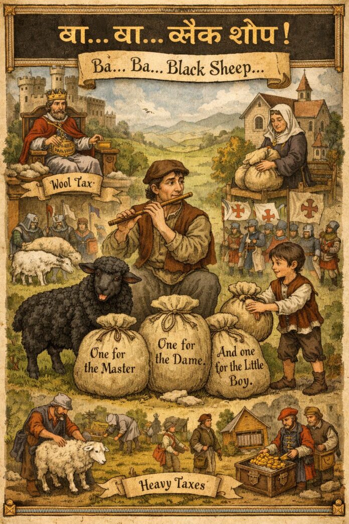 बा...बा... ब्लैक शीप...!